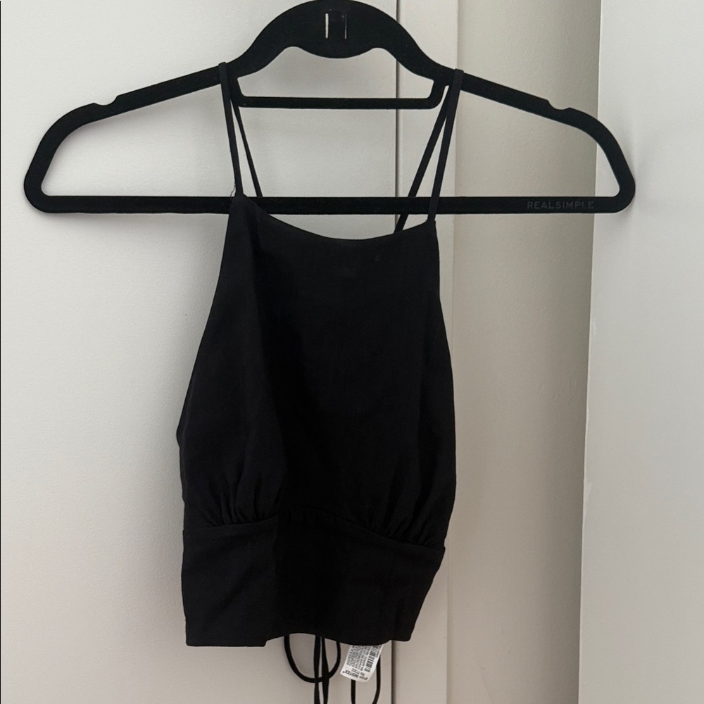 Zara Black Strappy Tank Top